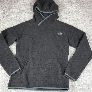 The North Face Women's Gray Fleece Hoodie, Size Small